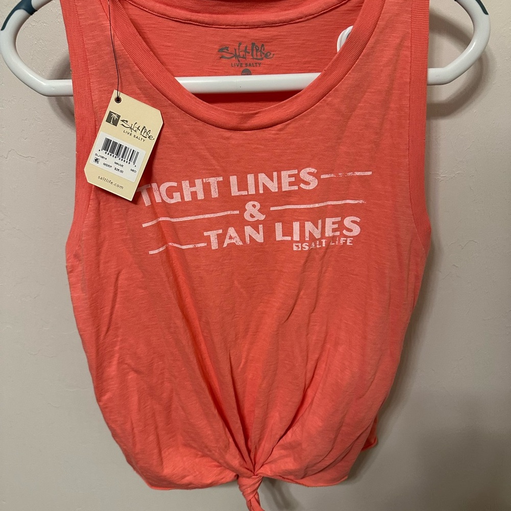 Salt Life Coral Tank Top